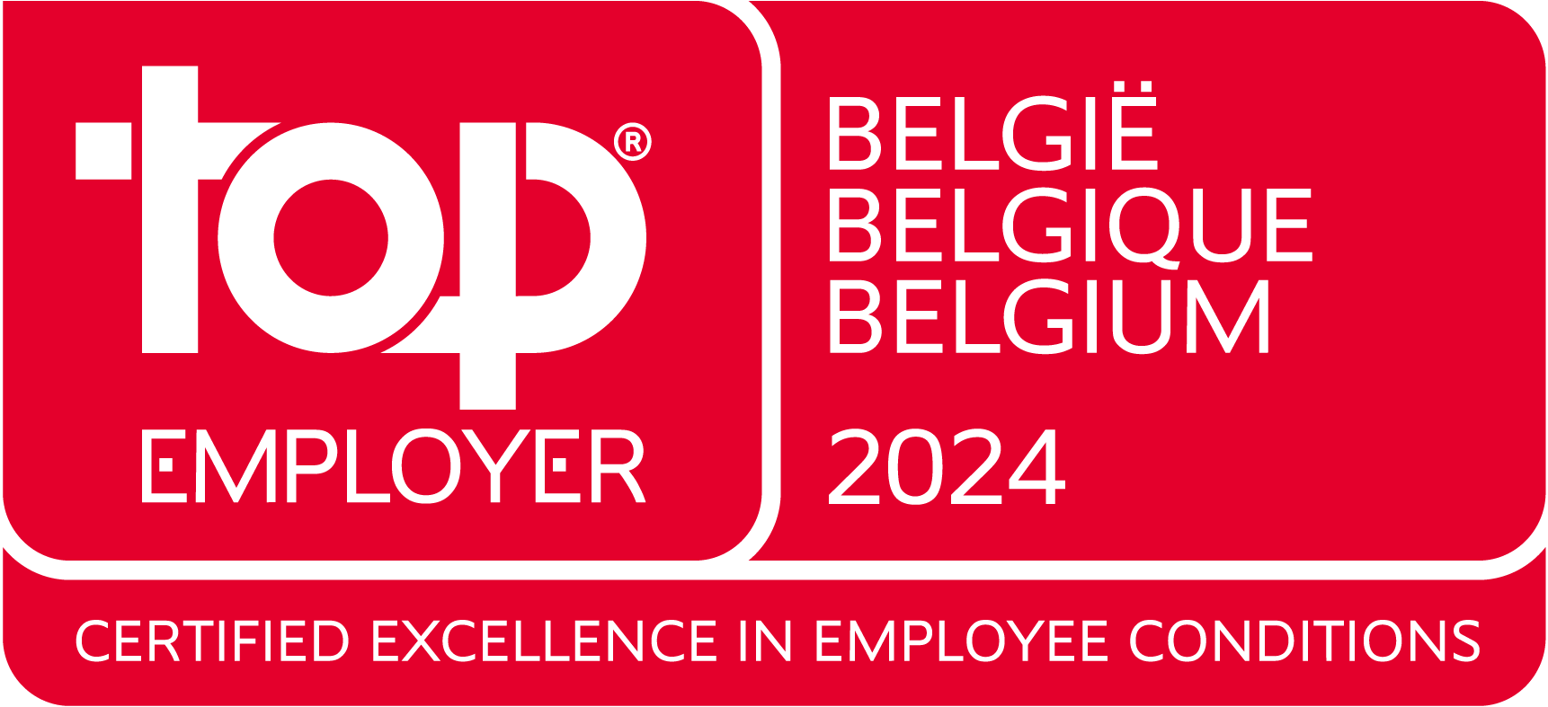 Top employer Belgium 2024
